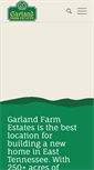 Mobile Screenshot of garlandfarmestates.com
